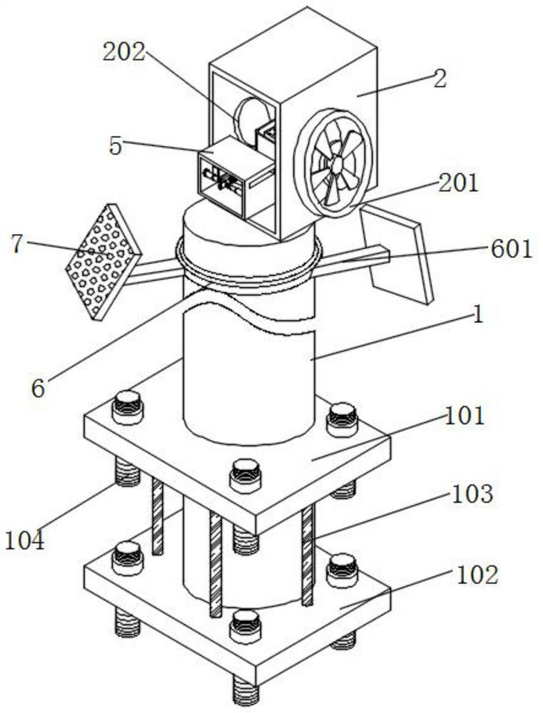 A speed limiting and braking device applied to wind power generators and its use method