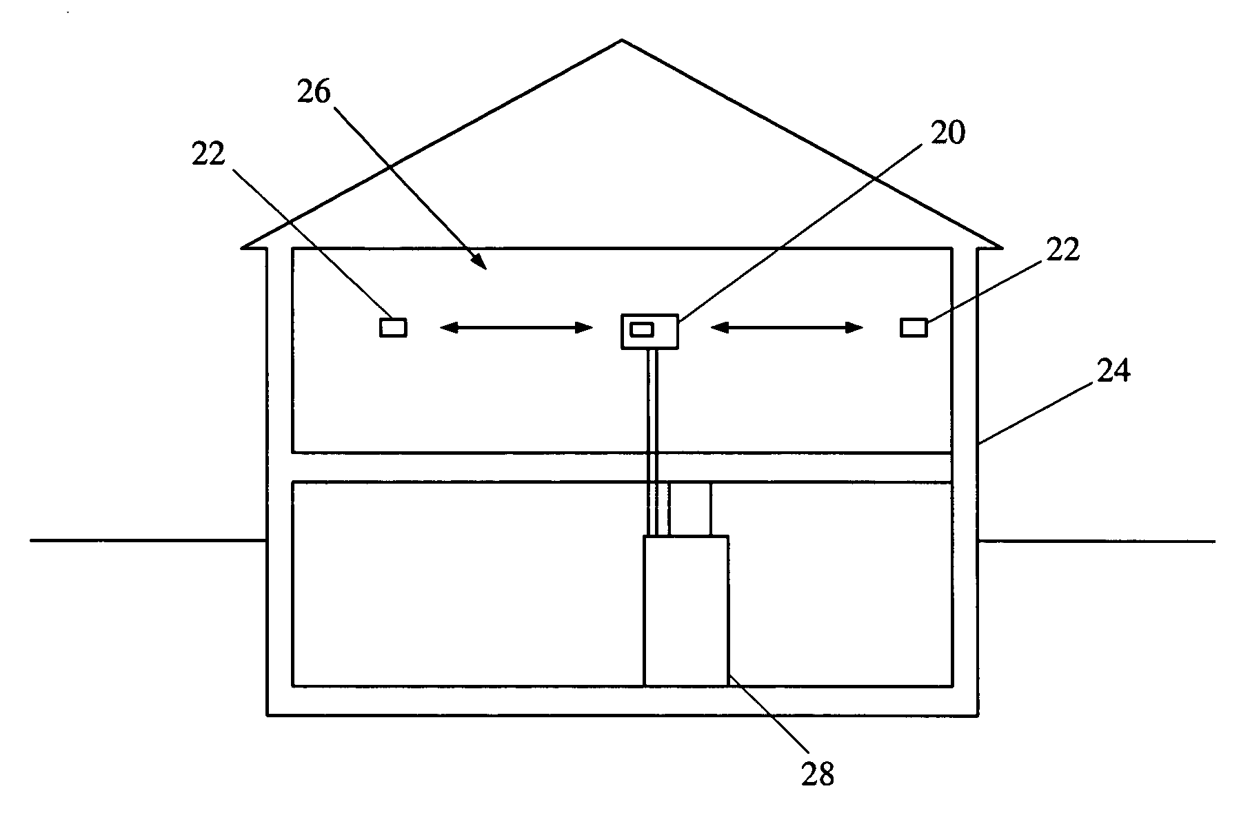 Thermostat control system providing power saving transmissions