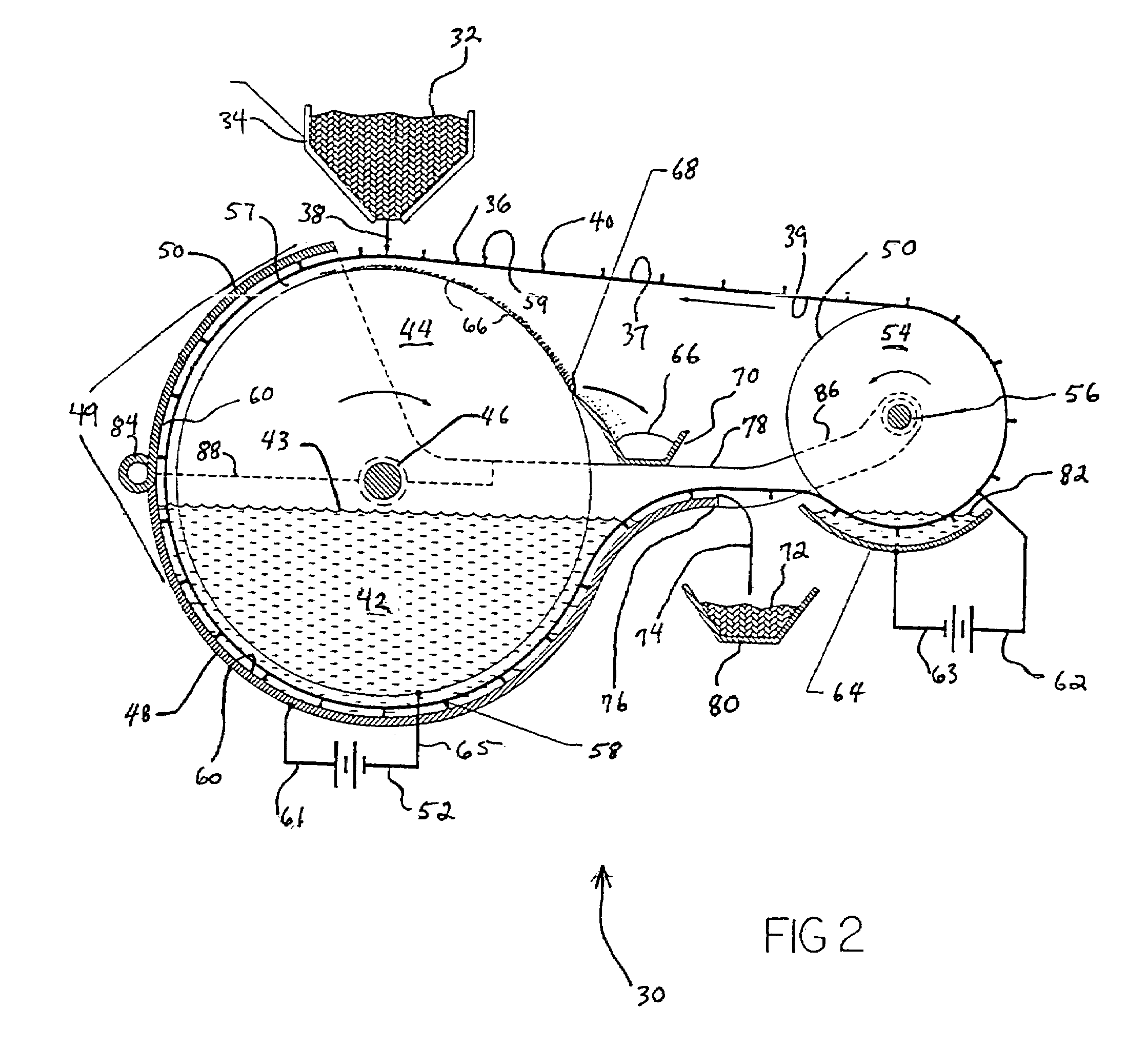 Continuous process electrorefiner