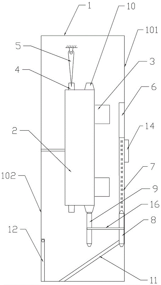 Security door used for expresses