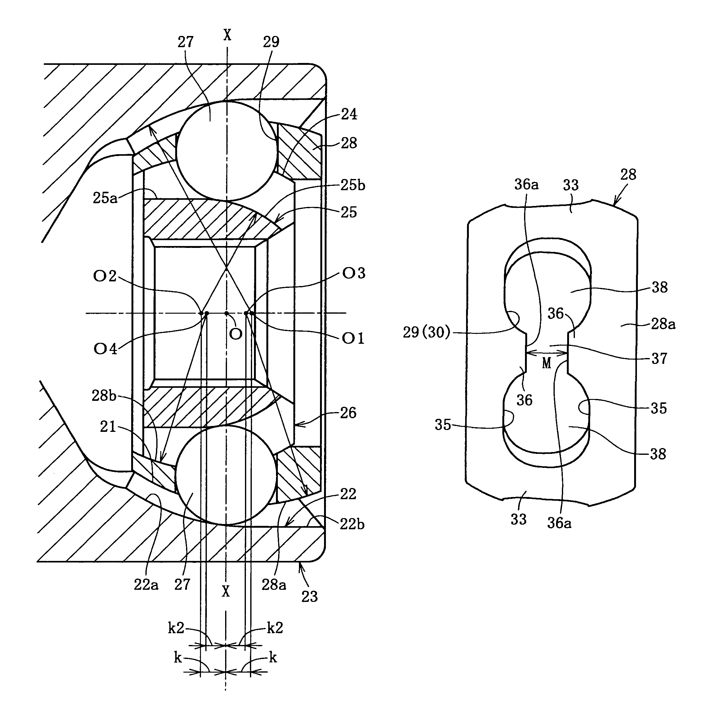 Fixed constant-velocity universal joint