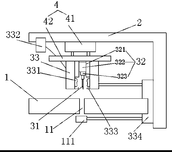 Efficient cutting device for sofa leather