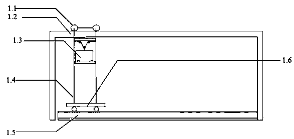 A stacker crane simulation experiment platform and a stacker crane fault judgment method