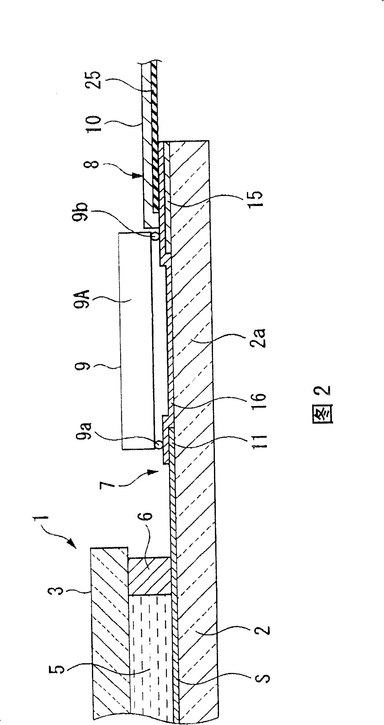 Wire connection structure and liquid crystal display device