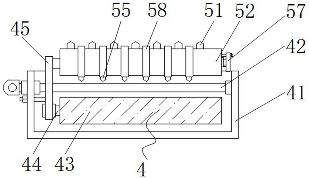 Mechanical spraying device, spraying mechanical arm and automatic spraying method