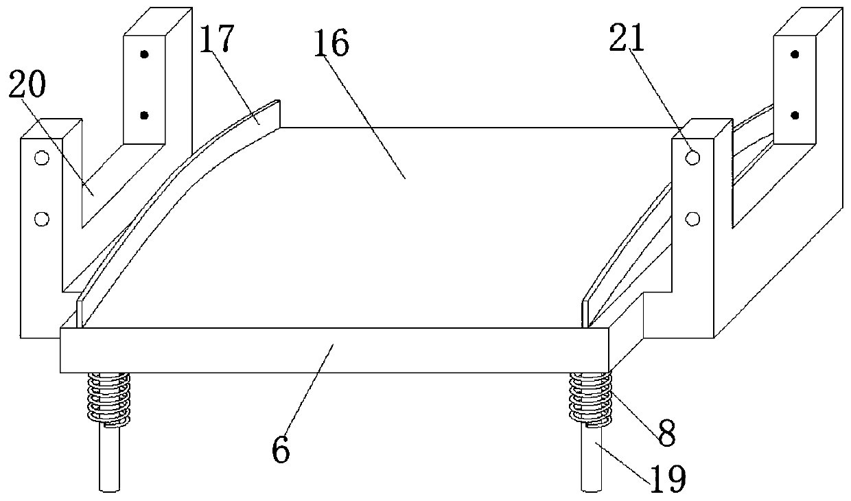 Anti-collision roller way of industrial heating furnace