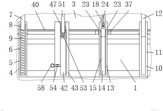 Temporary guardrail for medical or nursing bed