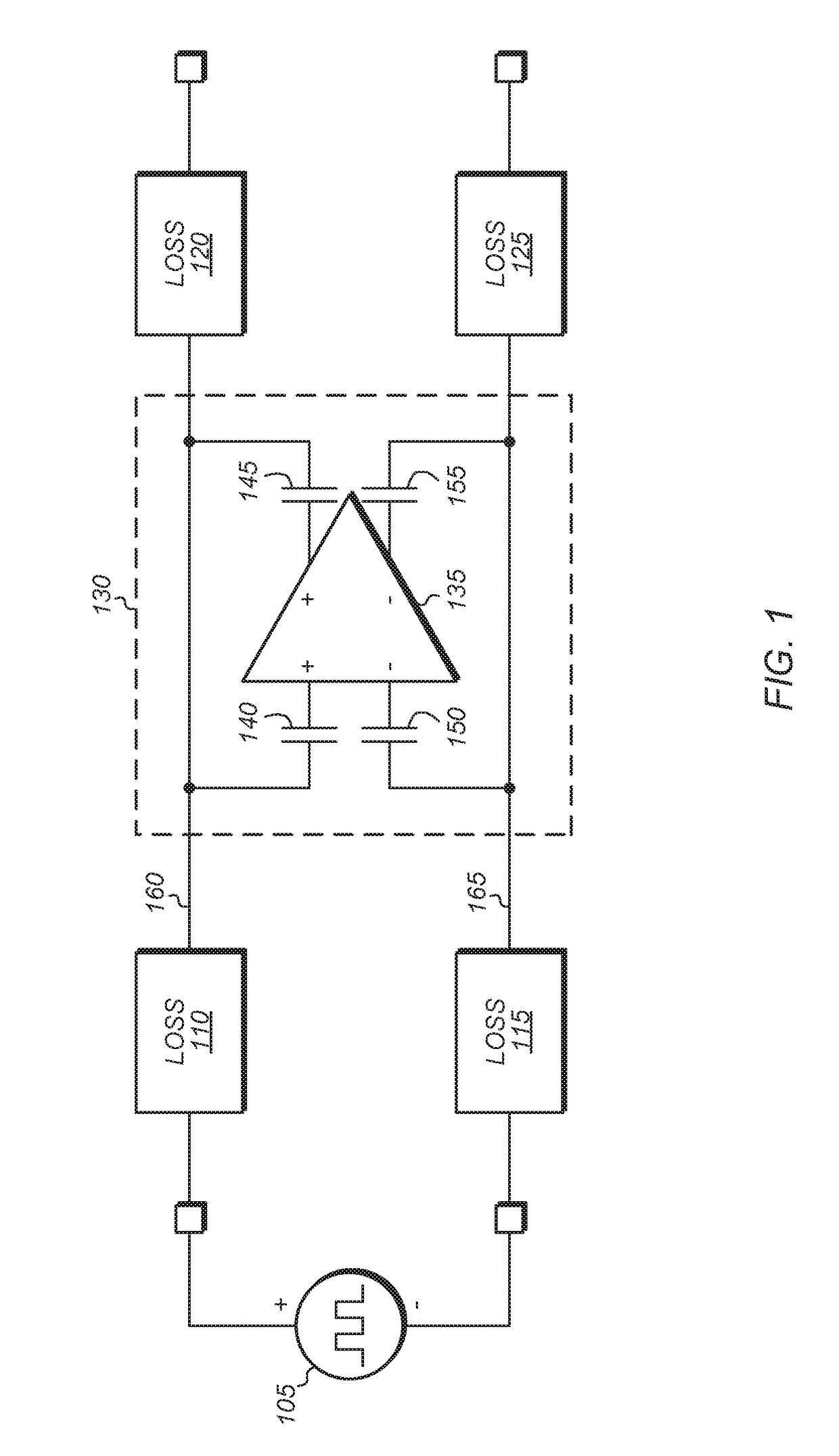 Active equalizing negative resistance amplifier for bi-directional bandwidth extension