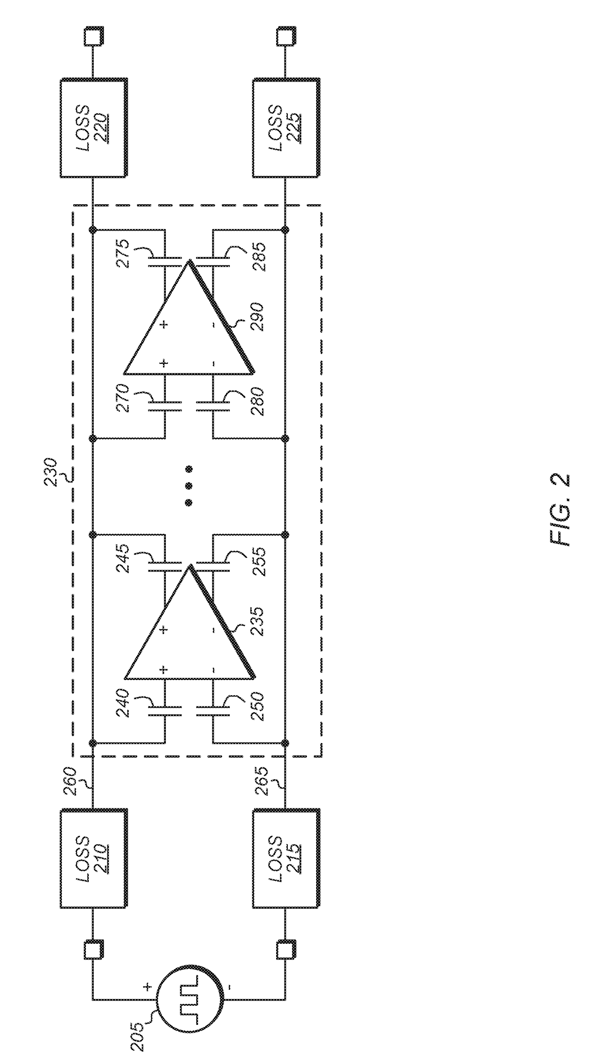 Active equalizing negative resistance amplifier for bi-directional bandwidth extension