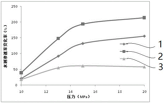 Experiment method for researching influence on CO2 flooding by highly-mineralized formation water