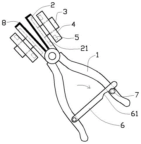 Magnetic clamp device