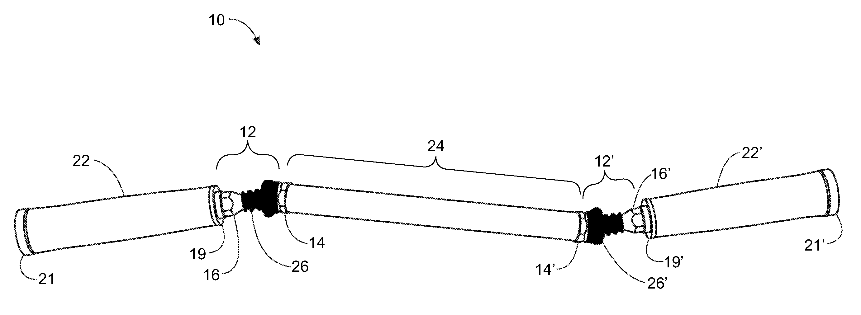 Ergonomic rotational muscle stretching device and method