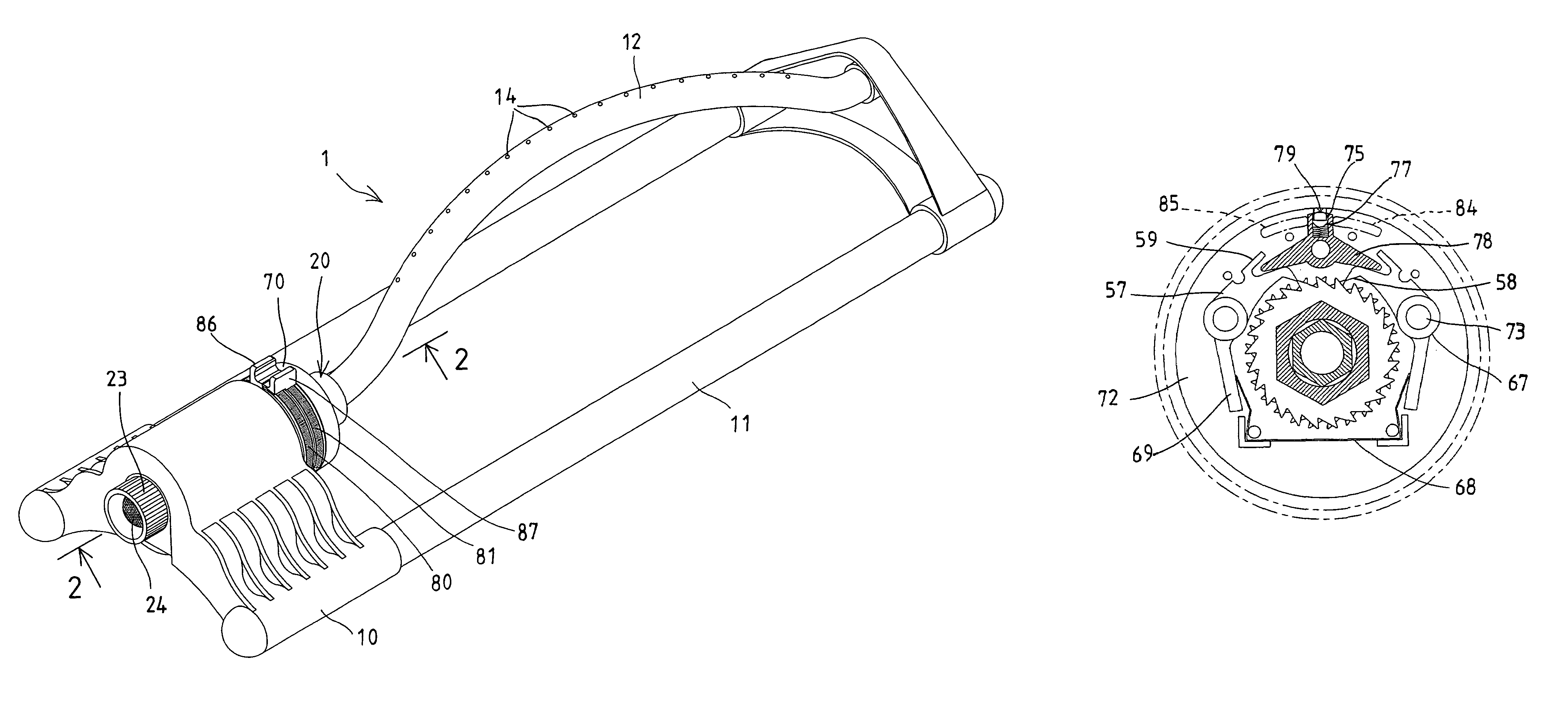 Sprinkler having oscillating mechanism