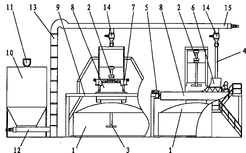 Reducing smelting furnace for regenerating metals