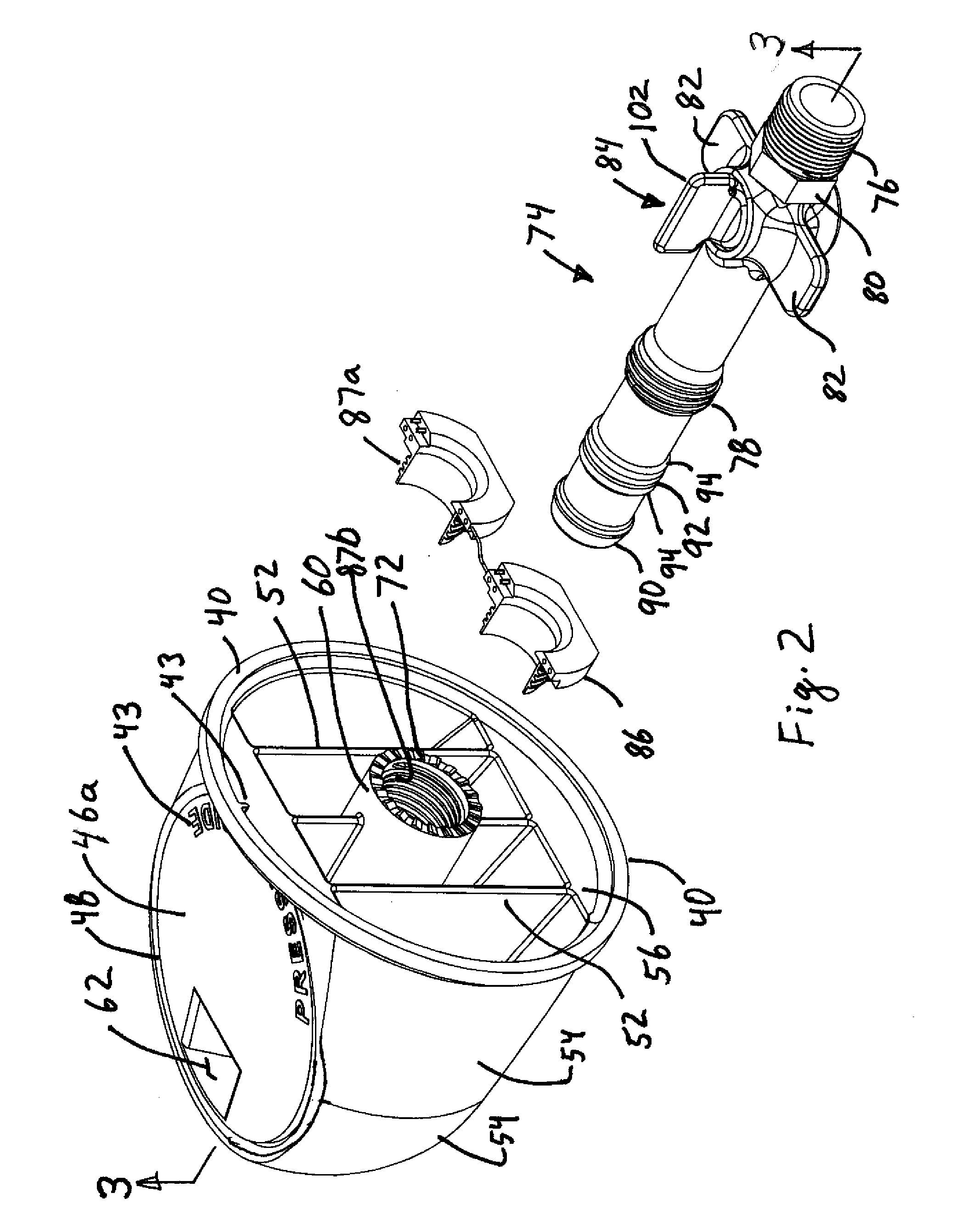 Pipe pressure testing method and apparatus