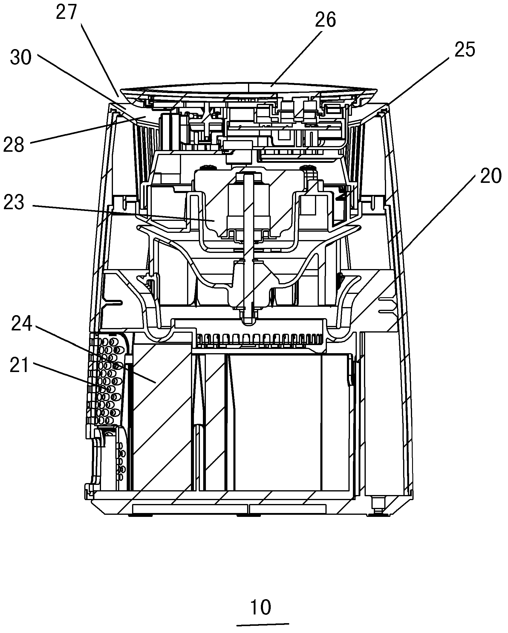 Air purifying device