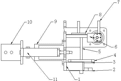 Packaging bag opening mechanism