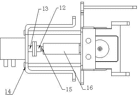 Packaging bag opening mechanism