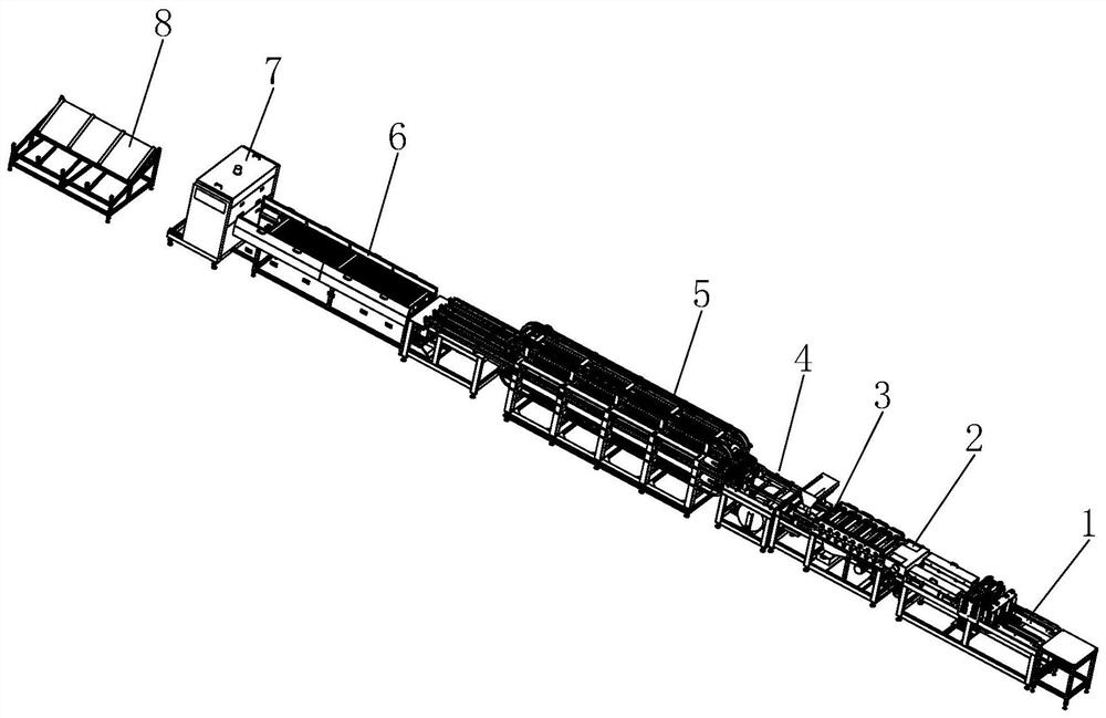 Composite batten production line