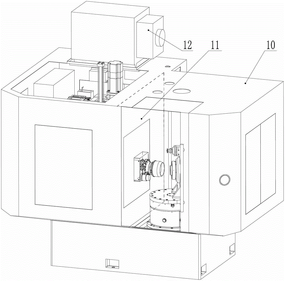 Numerical control gear grinding machine