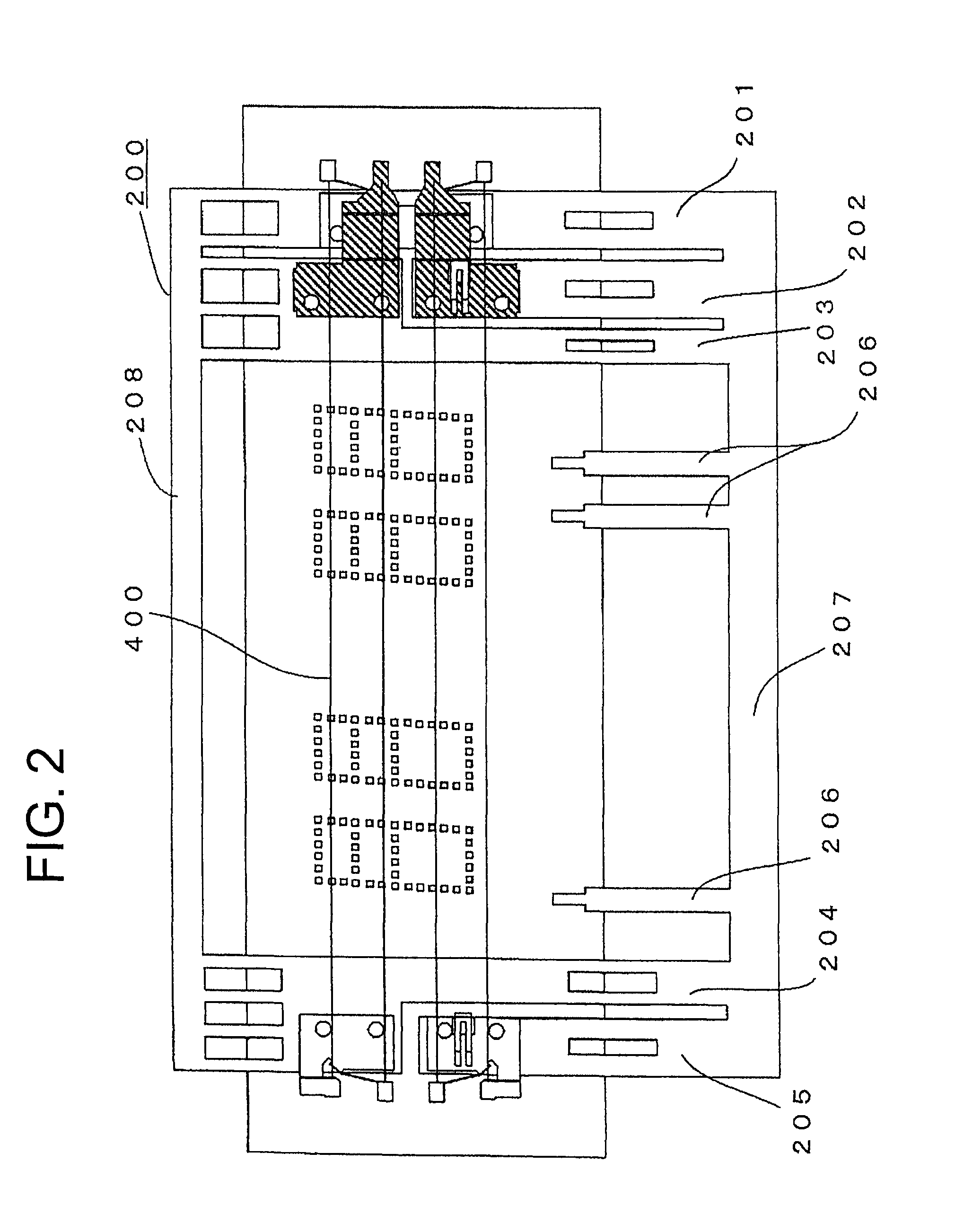 Fluorescent display tube