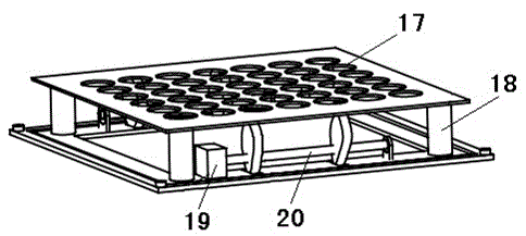 Soil sieving and crushing device