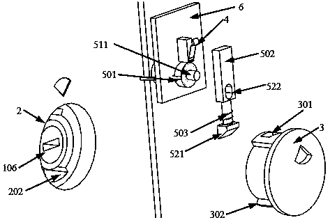 Lock hole protecting cover device for electronic door lock