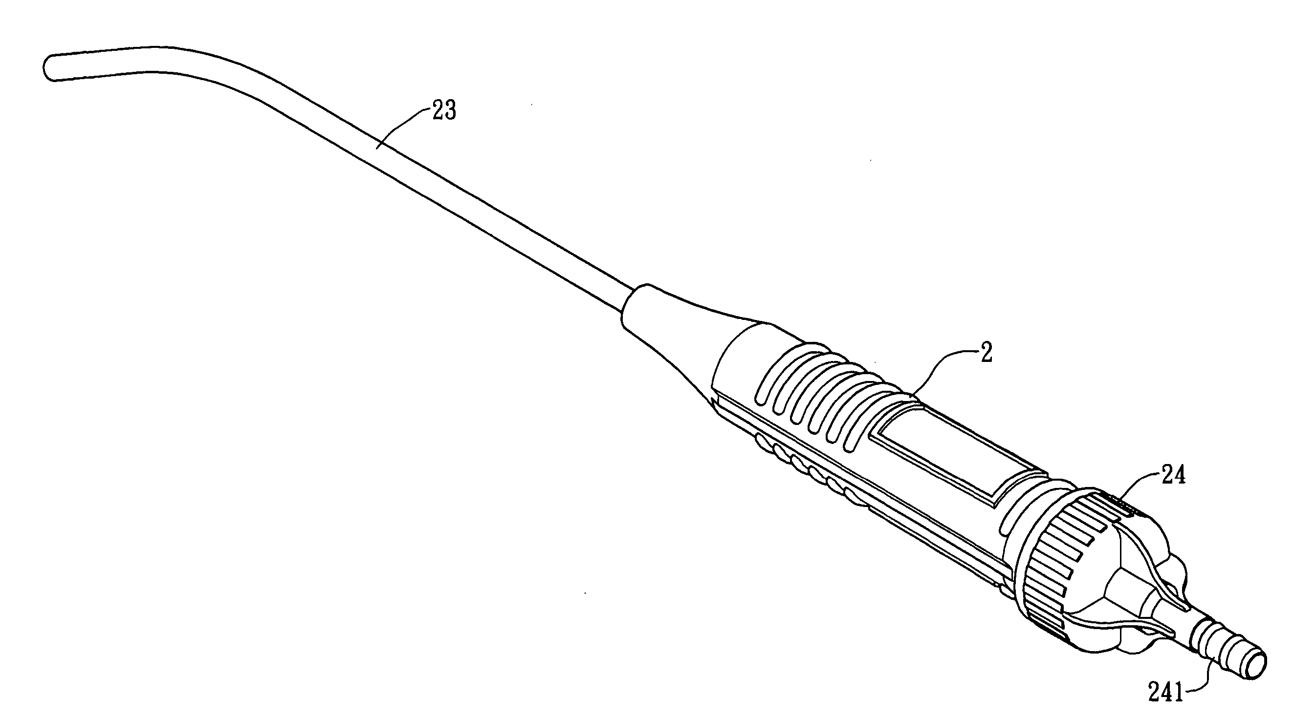 Suction set structure for bone surgery