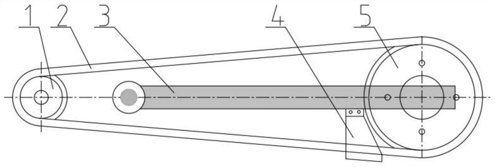 Mute drive chain system for motorcycle rear drive transmission and motorcycle