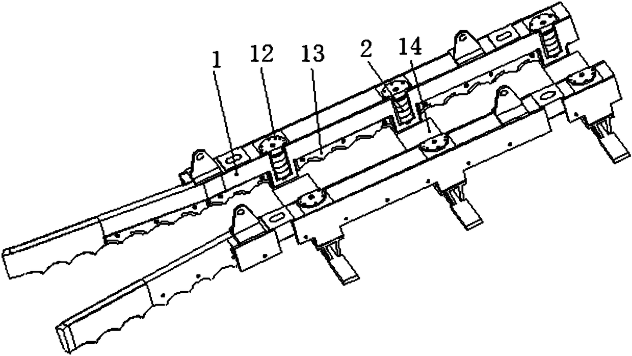 A side guide roller for super wear-resistant hot-rolled strip production line