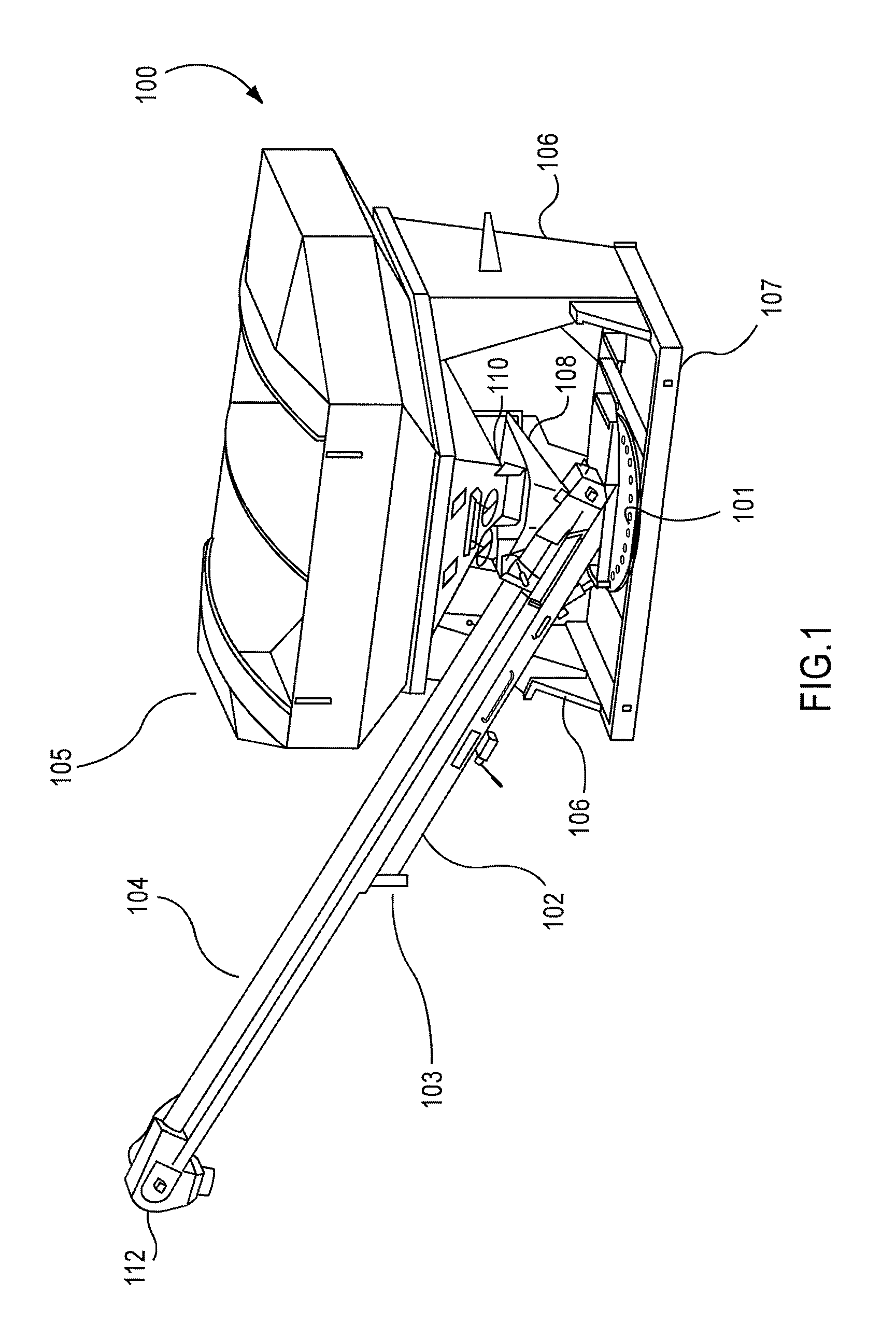 Seed carrier with pivoting conveyor