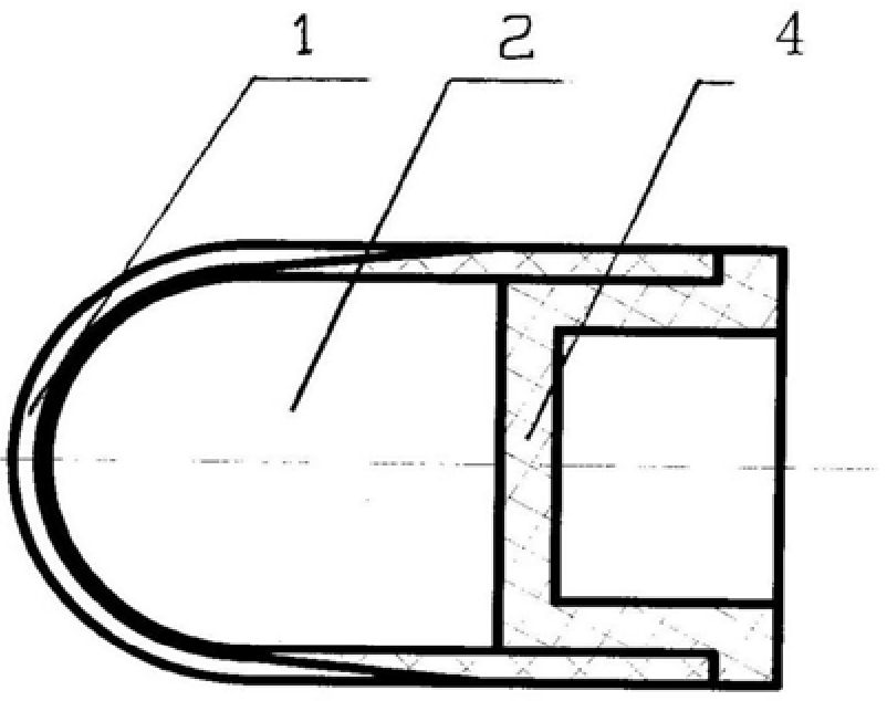 A low-power high-precision dyed warhead