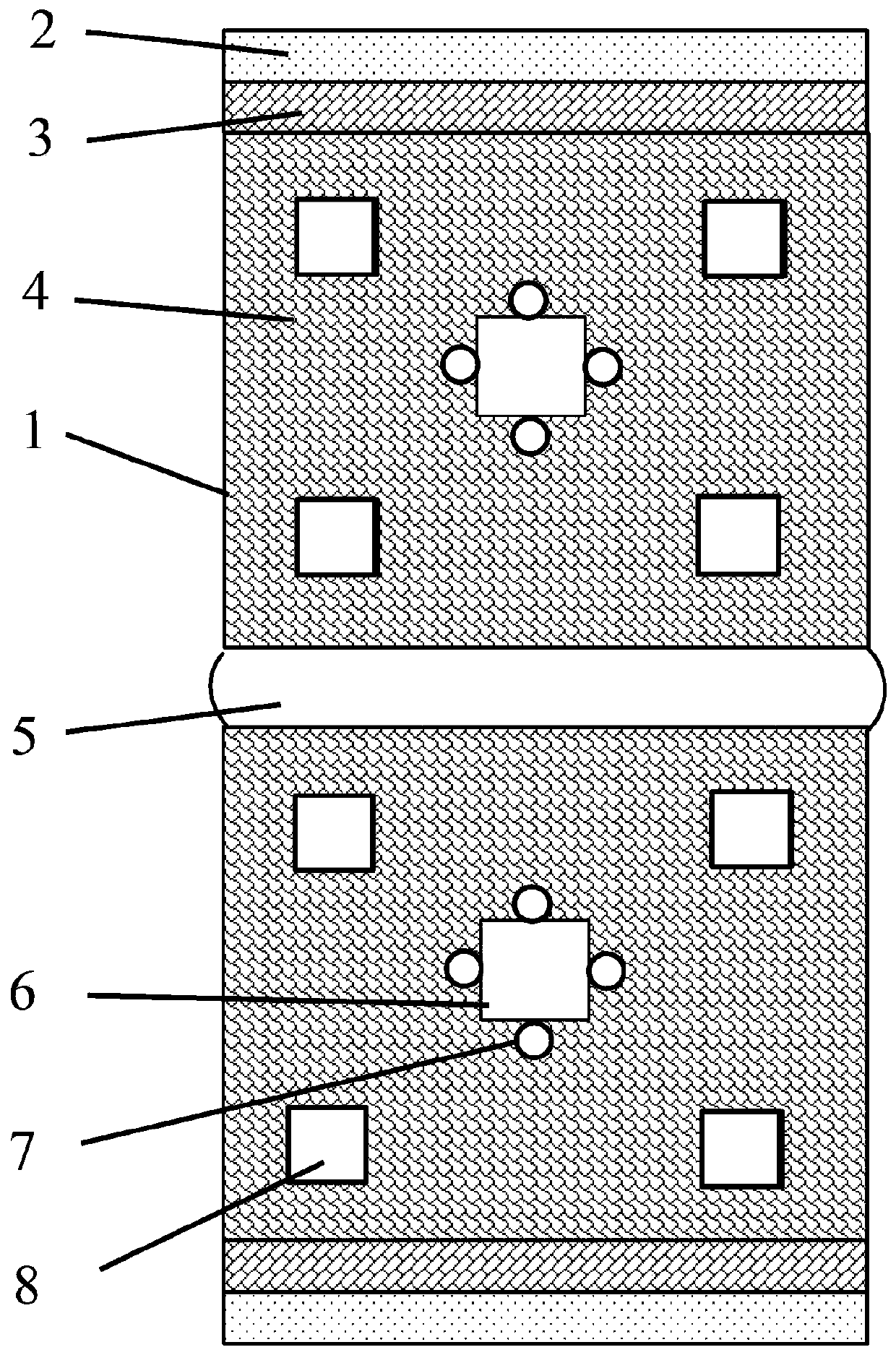 A honeycomb floor system for a high and low temperature environment chamber