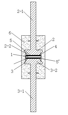 Axial diode and fabrication method of axial diode with polyimide glue as protection glue layer