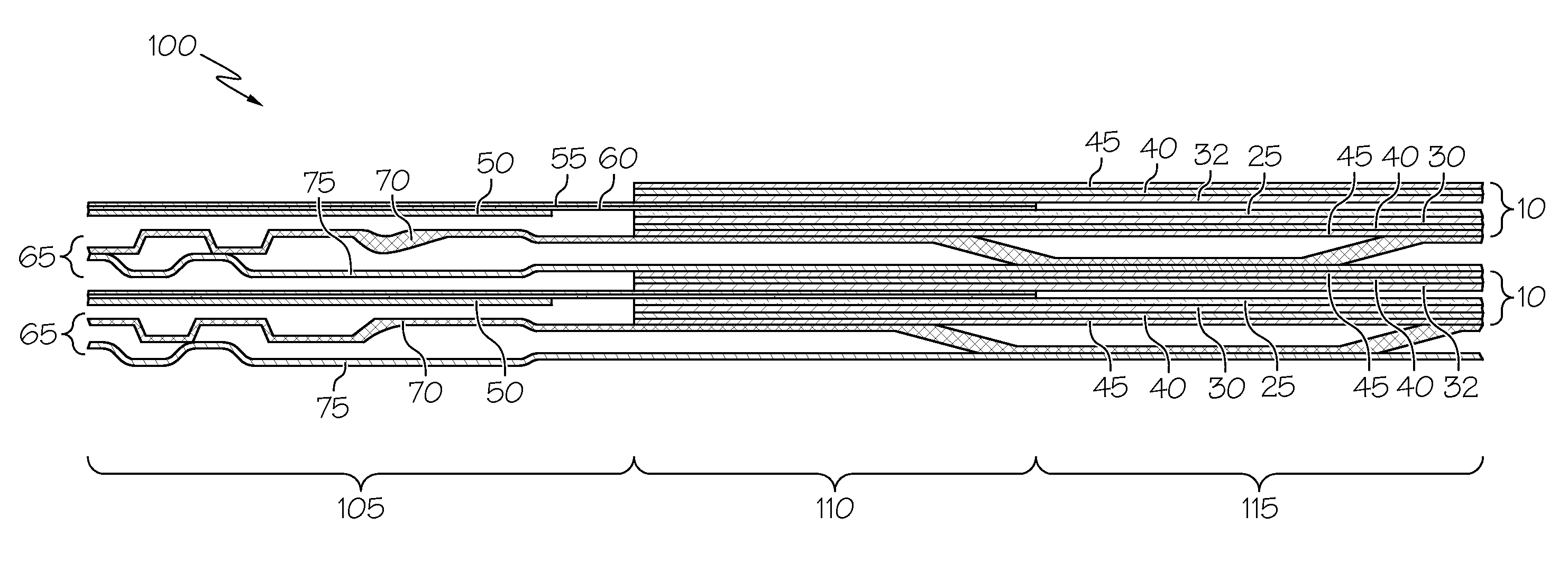 Integrated fuel cell assembly and method of making