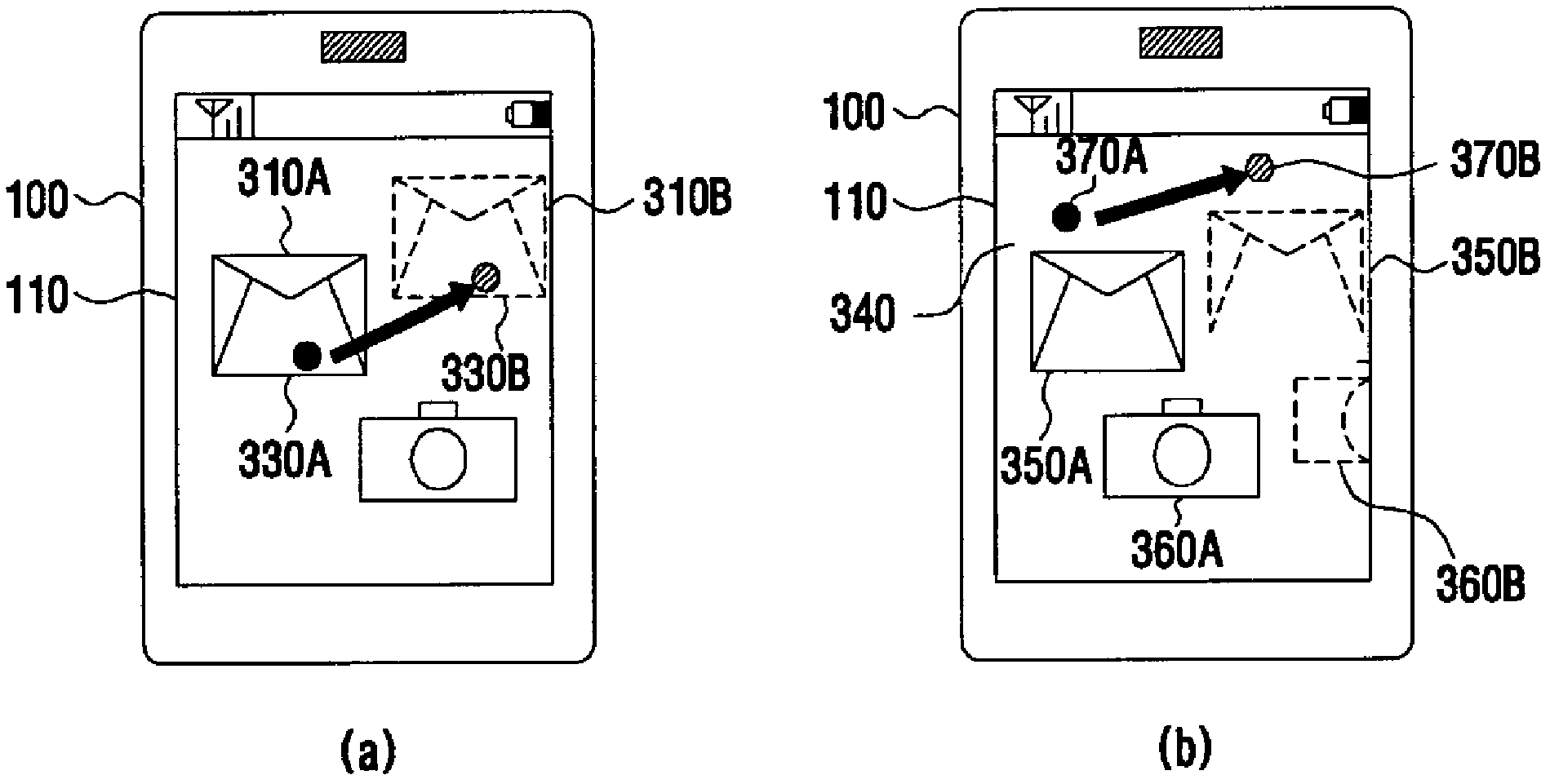 Touch screen control method and touch screen device using the same