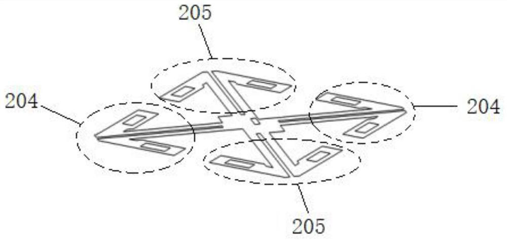 A dual-polarized antenna dipole and an antenna comprising the dipole