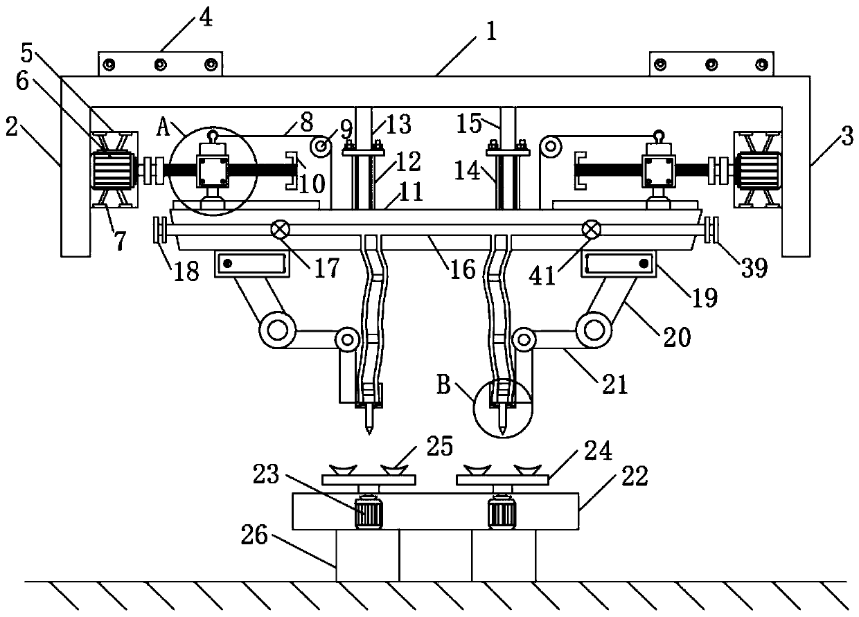 Carving device for porcelain production