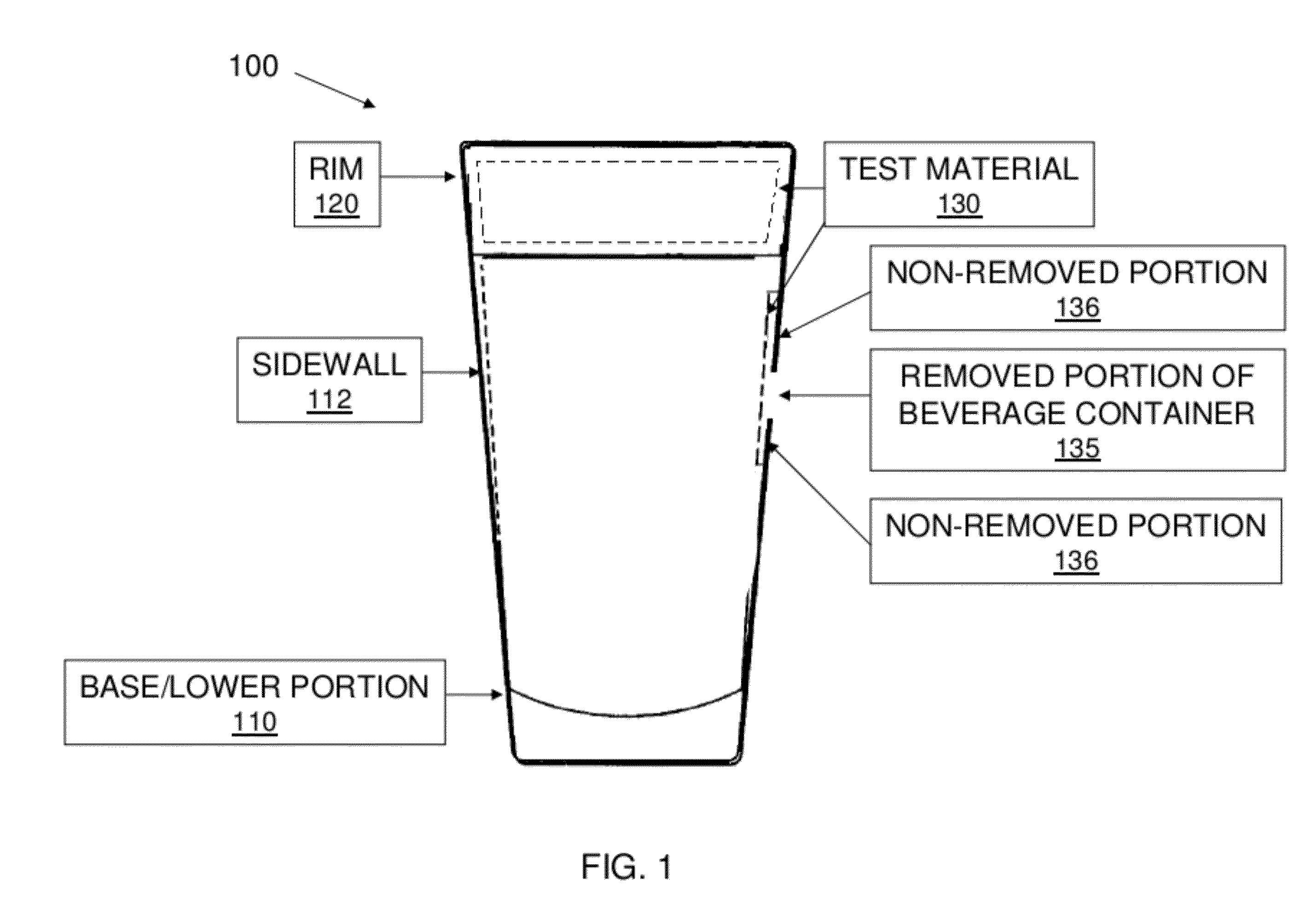 System and method for detection of a contaminated beverage