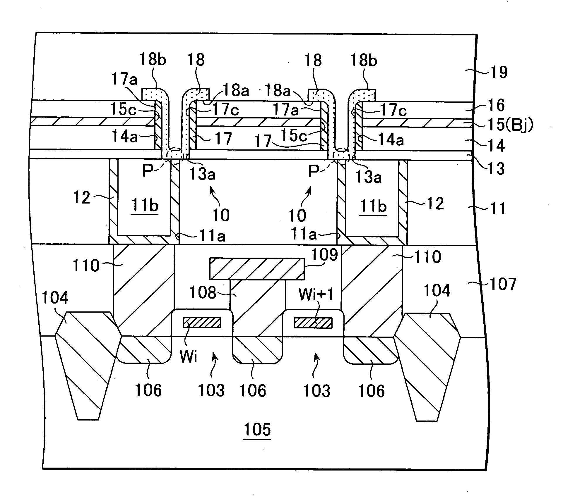 Electrically rewritable non-volatile memory element and method of manufacturing the same