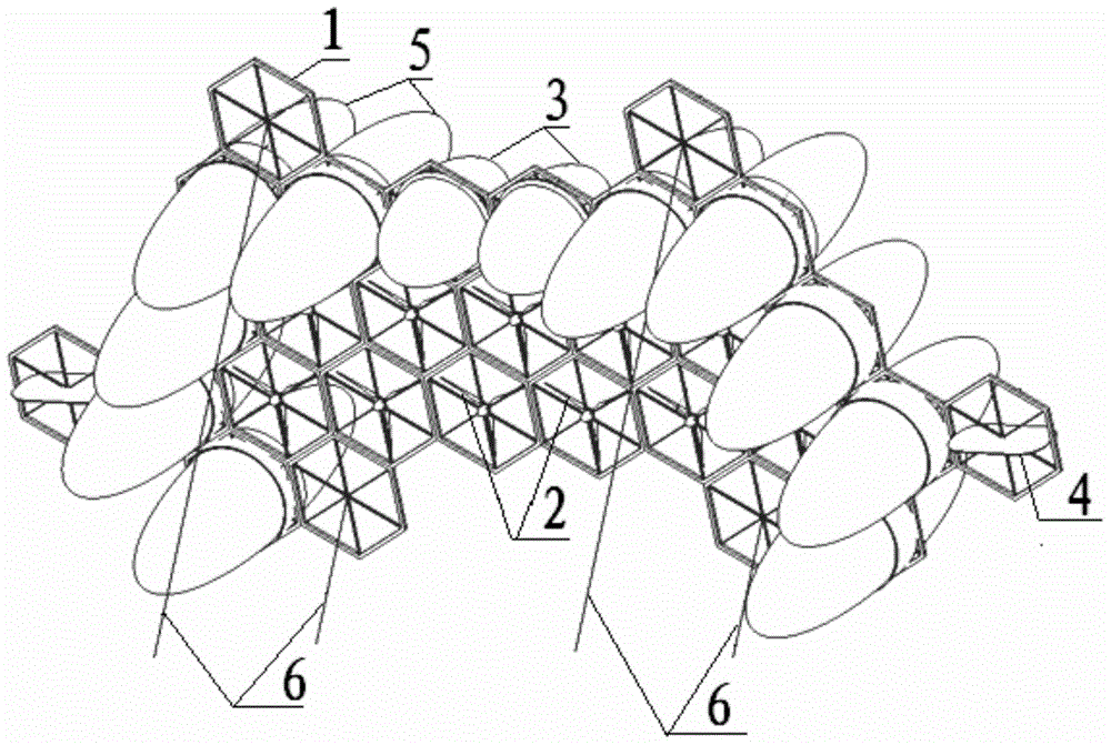 High-altitude wind power generation device