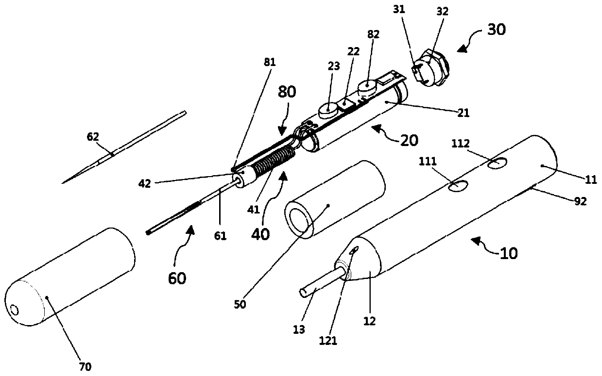 Pen-type electrocoagulator