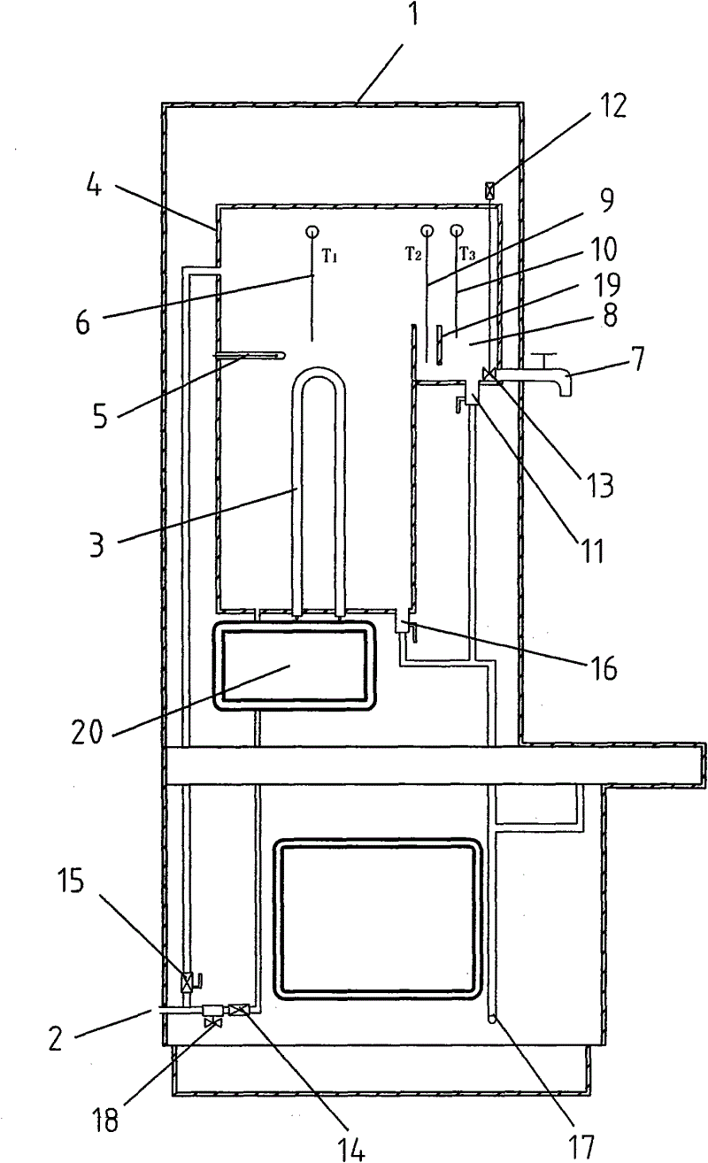 Novel rapid water boiler