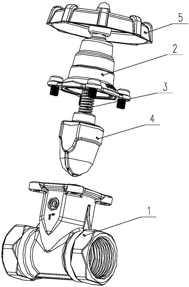 Conical-sealed soft seal gate valve