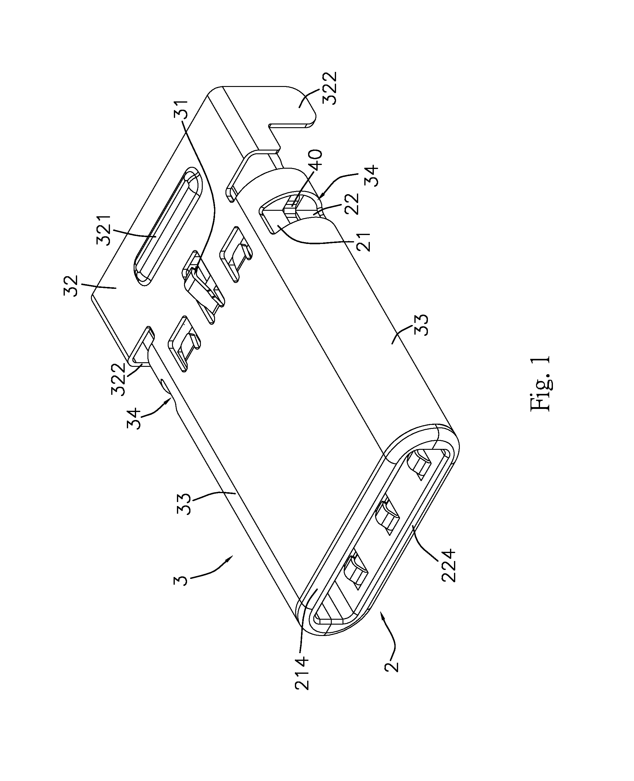 Receptacle structure