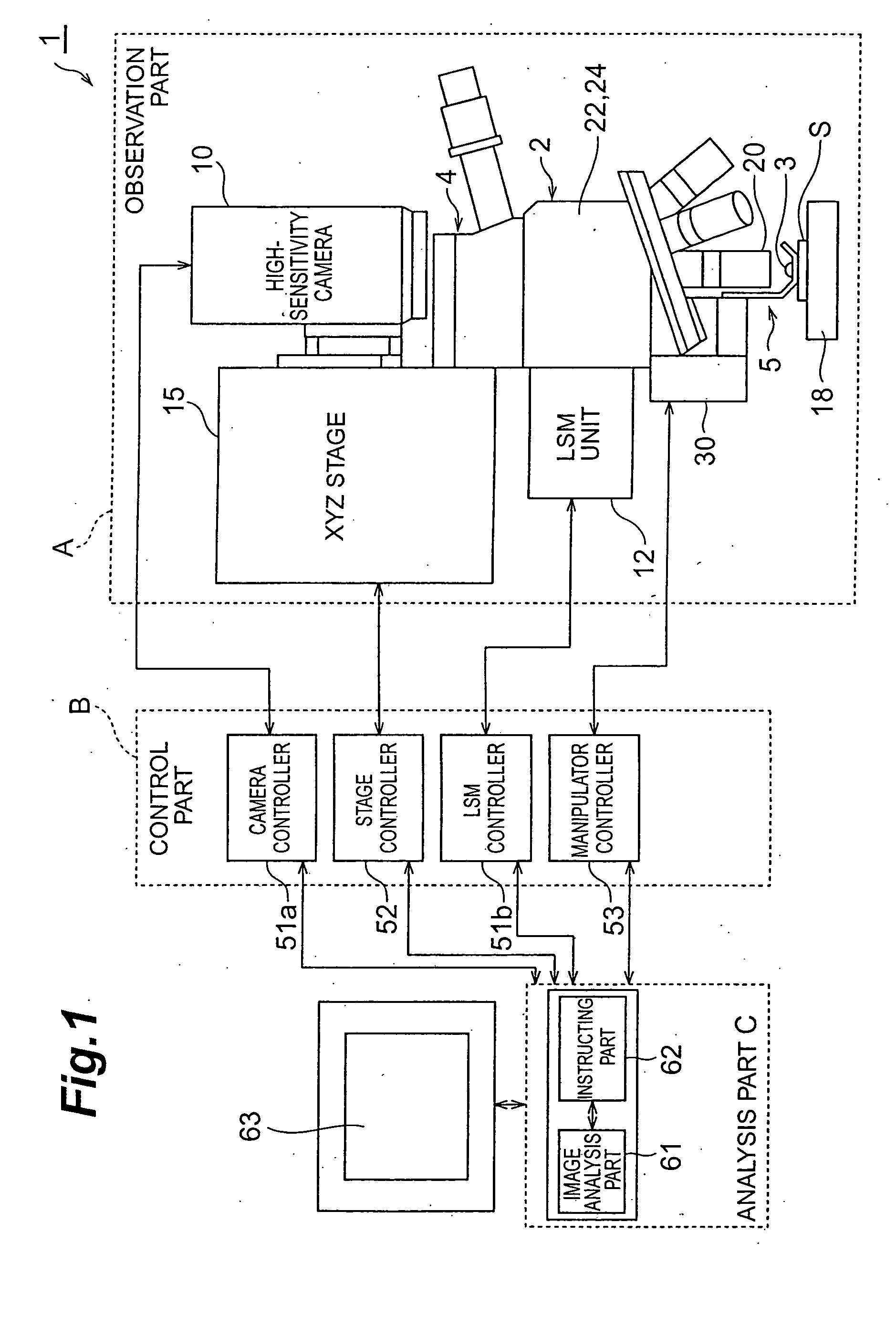 Solid immersion lens moving device and microscope using the same