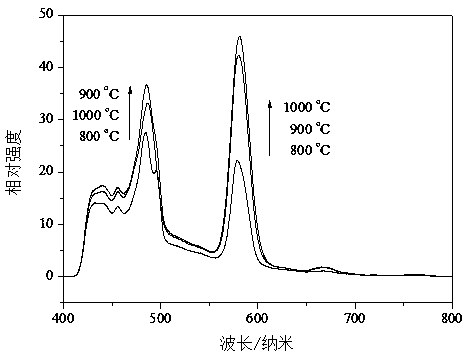 A glass-ceramic with high-efficiency white light emission and its preparation method