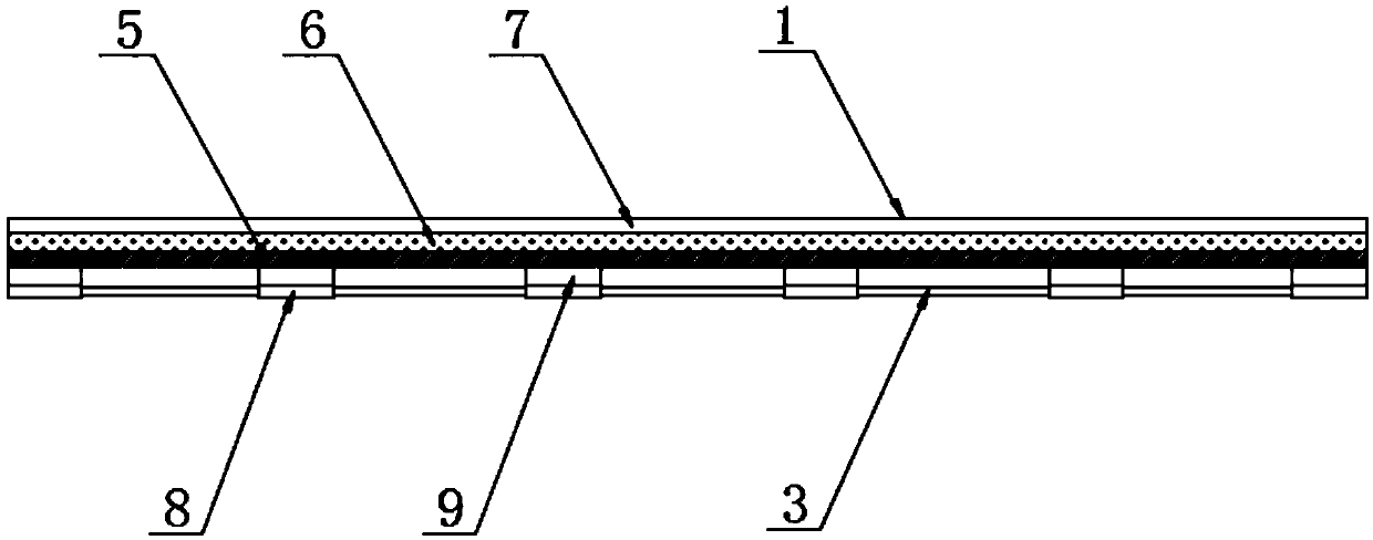 Display screen packaging structure