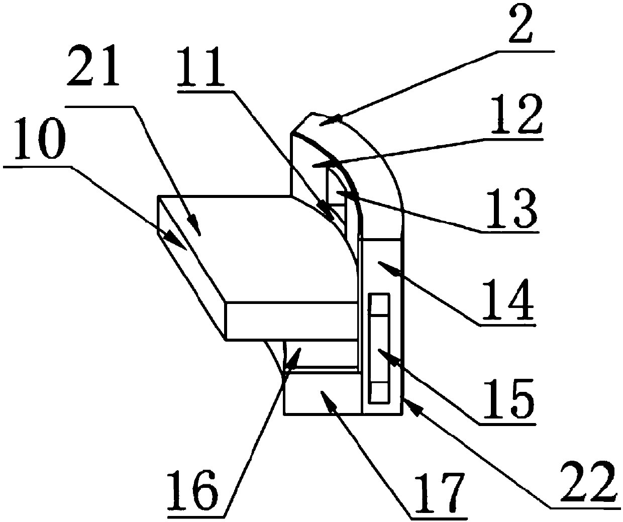 Display screen packaging structure