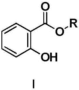 Application of salicylic acid glycolipid derivatives in accumulating intracellular alkaloids of periwinkle callus